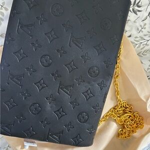 designer-inspired  LV-style bag.